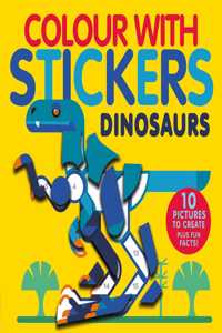 Dinosaurs (Colour with Stickers)