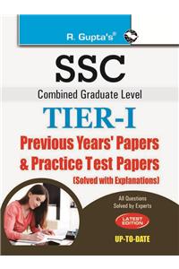 SSC Combined Graduate Level (Tier-I) Previous Years' Papers (Solved)