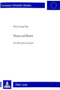 Theme and Rheme