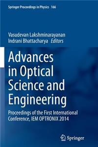 Advances in Optical Science and Engineering