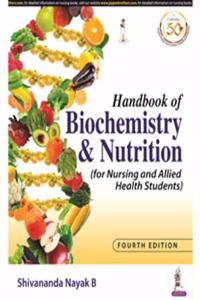 Handbook of Biochemistry and Nutrition (for Nursing and Allied Health Students)