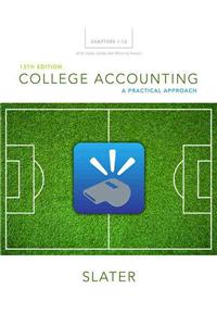 College Accounting Chapters 1-12 with Study Guide and Working Papers