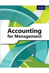 Accounting for Management: A Basic Text in Financial and Management Accounting