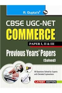 CBSE-UGC-NET: Commerce Previous Papers (Solved)