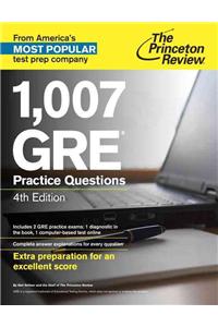 1,007 GRE Practice Questions