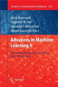 Advances in Machine Learning II