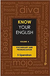 Know Your English - Vol. 4: Vocabulary and Pronunciation