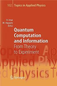 Quantum Computation and Information