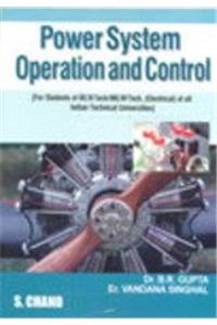 Power System Operation and Control