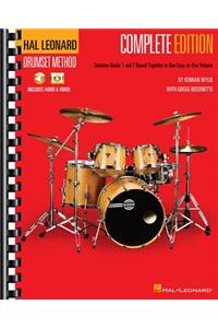 Hal Leonard Drumset Method - Complete Edition: Books 1 & 2 with Video and Audio