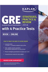 Kaplan Gre 2014 Strategies, Practice, and Review with 4 Practice Tests