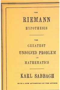 The Riemann Hypothesis