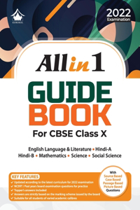 All in 1 Guide Book: CBSE Class 10 for 2022 Examination