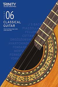 Trinity College London Classical Guitar Exam Pieces 2020-2023: Grade 6