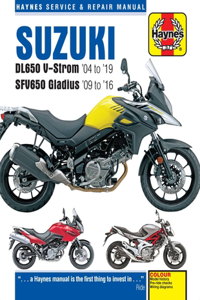 Suzuki Dl650 V-Strom '04 to '19 and Sfv650 Gladius '09 to '16