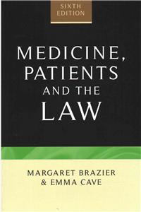 Medicine, Patients and the Law