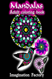 Mandalas adult coloring book