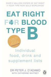 Eat Right For Blood Type B