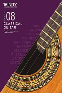 Trinity College London Classical Guitar Exam Pieces 2020-2023: Grade 8