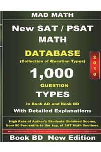 2018 New SAT / PSAT Math Database Book BD