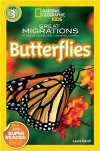 National Geographic Readers: Great Migrations Butterflies