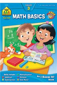 School Zone Math Basics Grade 3 Workbook