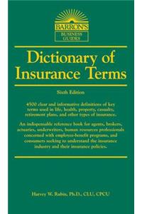 Dictionary of Insurance Terms