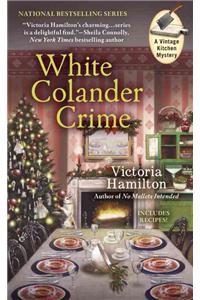 White Colander Crime