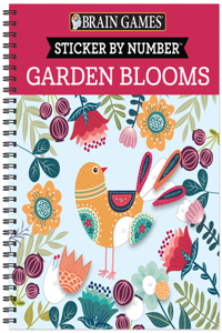 Brain Games - Sticker by Number: Garden Blooms