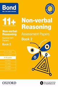 Bond 11+ Non-verbal Reasoning Assessment Papers 9-10 Years Book 2