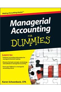 Managerial Accounting for Dummies