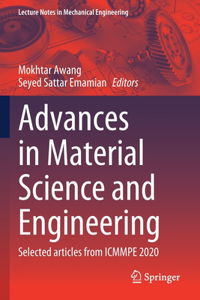 Advances in Material Science and Engineering