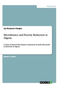 Microfinance and Poverty Reduction in Nigeria