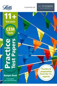 Letts 11+ Success -- 11+ Practice Test Papers Bumper Book, Inc. Audio Download: For the Cem Tests