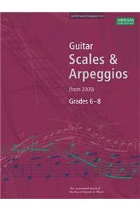 Guitar Scales and Arpeggios, Grades 6-8