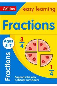 Collins Easy Learning Age 5-7 -- Fractions Ages 5-7: New