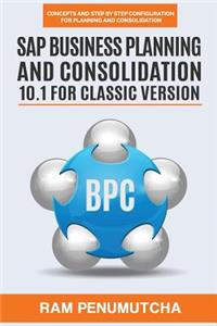 SAP Business Planning and Consolidation 10.1 for Classic Version