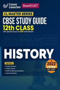 Board plus CUET 2023 CL Master Series - CBSE Study Guide - Class 12 - History