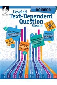 Leveled Text-Dependent Question Stems