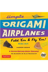 Simple Origami Airplanes Mini Kit