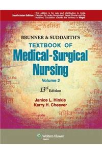 Textbook of Medical Surgical Nursing volume-2,13th edition