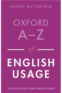 Oxford A-Z of English Usage