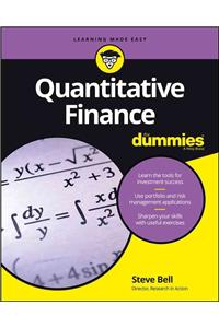 Quantitative Finance for Dummies