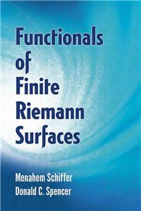 Functionals of Finite Riemann Surfaces