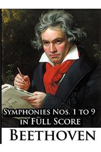 Ludwig Van Beethoven - Symphonies Nos. 1 to 9 in Full Score