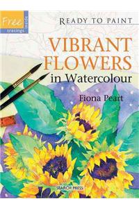 Vibrant Flowers in Watercolour