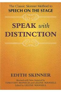 Speak with Distinction