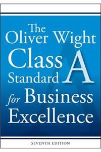 The Oliver Wight Class a Standard for Business Excellence