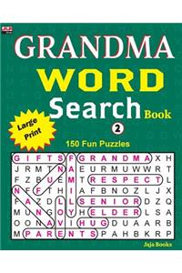 Grandma Word Search Book