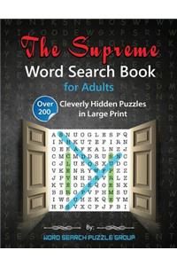 The Supreme Word Search Book for Adults